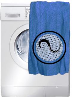 Застрял предмет, косточка : стиральная машина Atlant